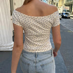 Floral Print Aesthetic Baby Strapless