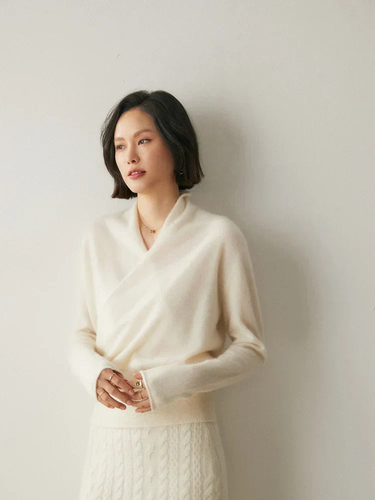 | Women's Wrap Crossover Sweater