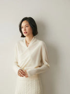 | Women's Wrap Crossover Sweater