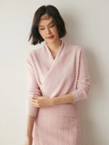 | Women's Wrap Crossover Sweater