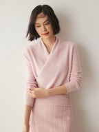 | Women's Wrap Crossover Sweater