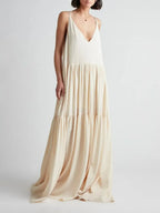 Marina Statement Airy Summer Dress Chic Silhouette Collection