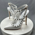 Designer Spike Rivets High Heel Gladiator Sandals for Women