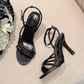 Summer Band Open Toe Gladiator Sandals Women 9.5CM