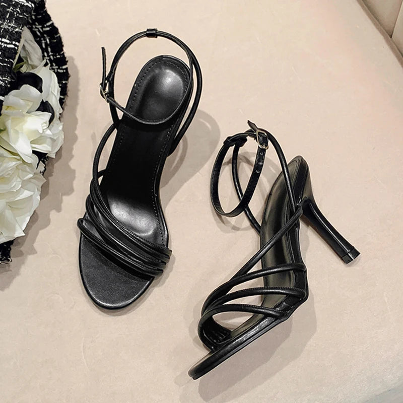 Summer Band Open Toe Gladiator Sandals Women 9.5CM