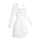 Illyria Long Sleeve Rhinestone A Line Dress