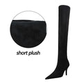 Sexy Slim Over the Knee Suede Winter Boots - Keep Warm
