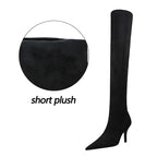 Sexy Slim Over the Knee Suede Winter Boots - Keep Warm