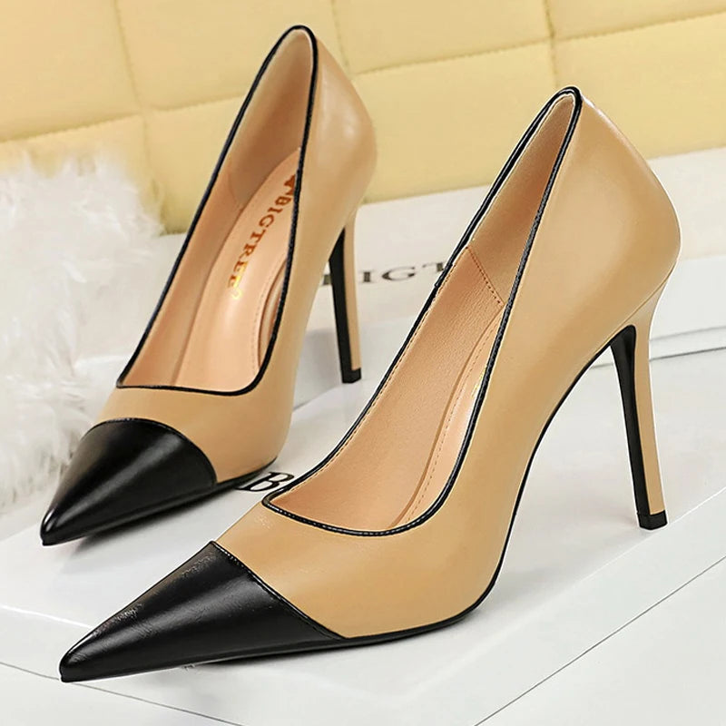 Luxurious Pearl Bowknot High Heels for Fashion Parties