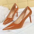 7.5 cm and 10.5 cm Stiletto Heels Fashion Women Pumps Lady Shoes