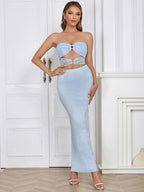 Martha Strapless Sequin Dress