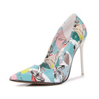 11cm High Heel Sweet Style Pointy Toe Stilettos Shoes for Women