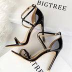 Sparkle Sequins Stiletto Heels Women Pumps - 10 cm Sexy High Heels