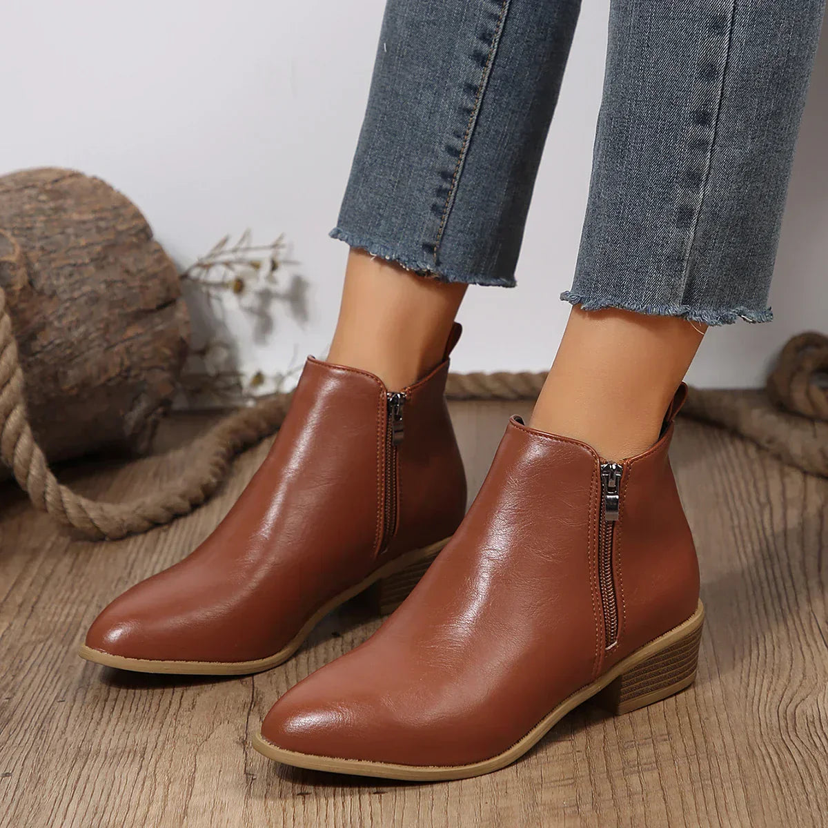 | Orthopedic Comfort Ankle Boots