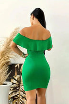 Off Shoulder Mini Dress