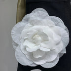 Elvy Strapless Bandage Gown with Flower Detail