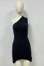 Bodycon Mini Dress with Hollow Out Detail