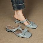 Evelina | Leather Mules