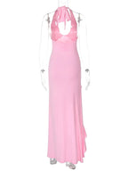 Lyrica Halter Corsage Dress
