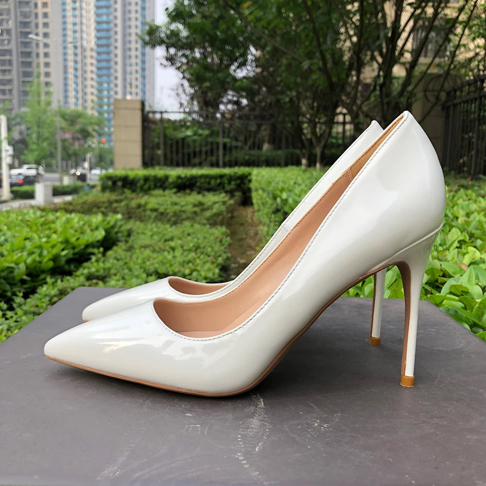 Black Yellow Red Extreme 12cm Thin High Heels