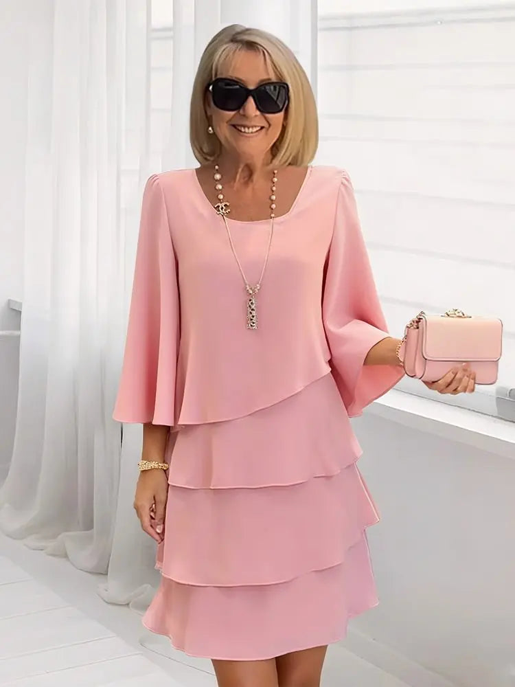 Celeste | Ruffle Dress