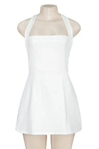 Sleeveless High Waist Bodycon Mini Dress