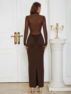 Bethany Mesh Patchwork Dress