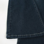 Vintage y2k Flared Jeans Retro Button-up Low Rise Casual Denim Pants Harajuku 2000s Trousers Basic Aesthetic Mom Jeans