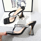 Thin High Heel Plus Size Sandals for Summer Foreign Style