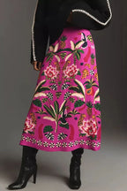 Daniela Aesthetic Dress with Flowers Chic Silhouette Collection