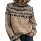 | Knitted sweater in color