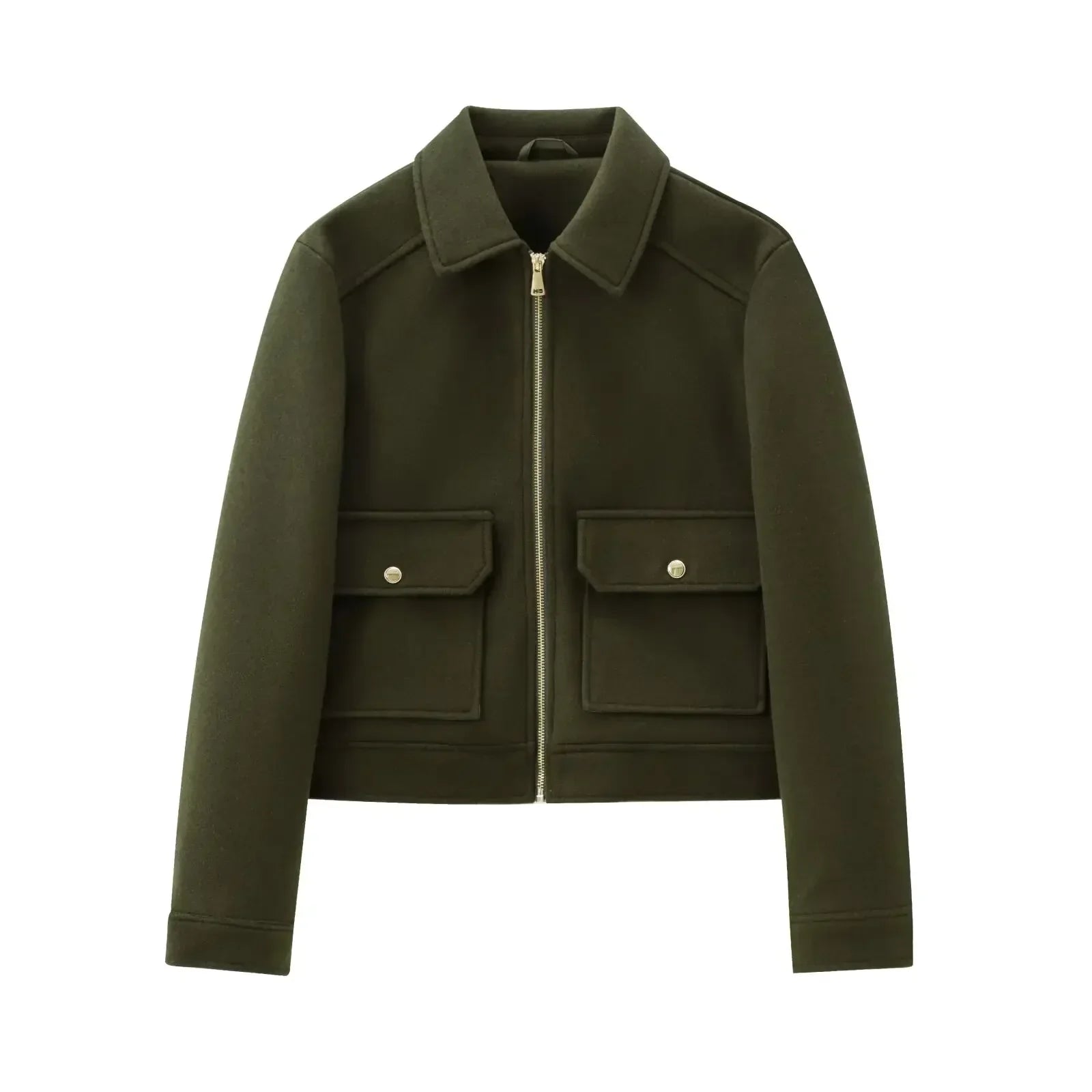 | Women's Wool Bomber Jacket