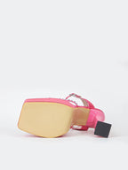 Platform Square High Heels Sandals for Women