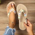 | Braided Flip Flops