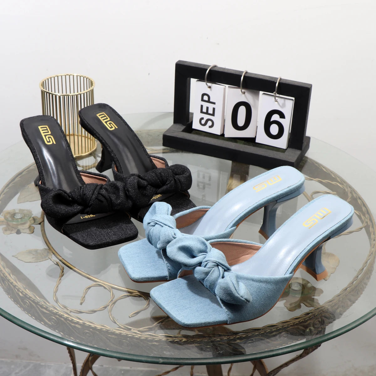 Square Toe Thin Heel Sandals - High-Value Women's Drag High-Heeled Shoes