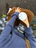 Casual Round Neck Women Loose Thicken Knit Pullover Fashion Long Sleeves Wool Solid Sweater Autumn New Winter Lady Knitwear