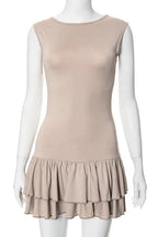 Sleeveless Slim Fit Mini Dress