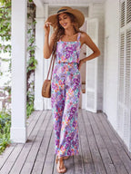 Lydia | Floral Wide-leg Jumpsuit