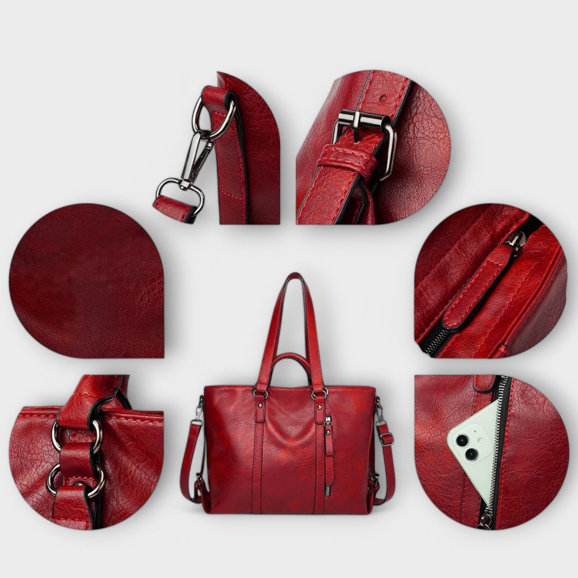 | Large Leather Bag