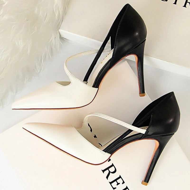 Summer 9.5cm High Heels Sandals for Women, Sexy Party Shoes