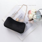 Megan Velvet Clutch
