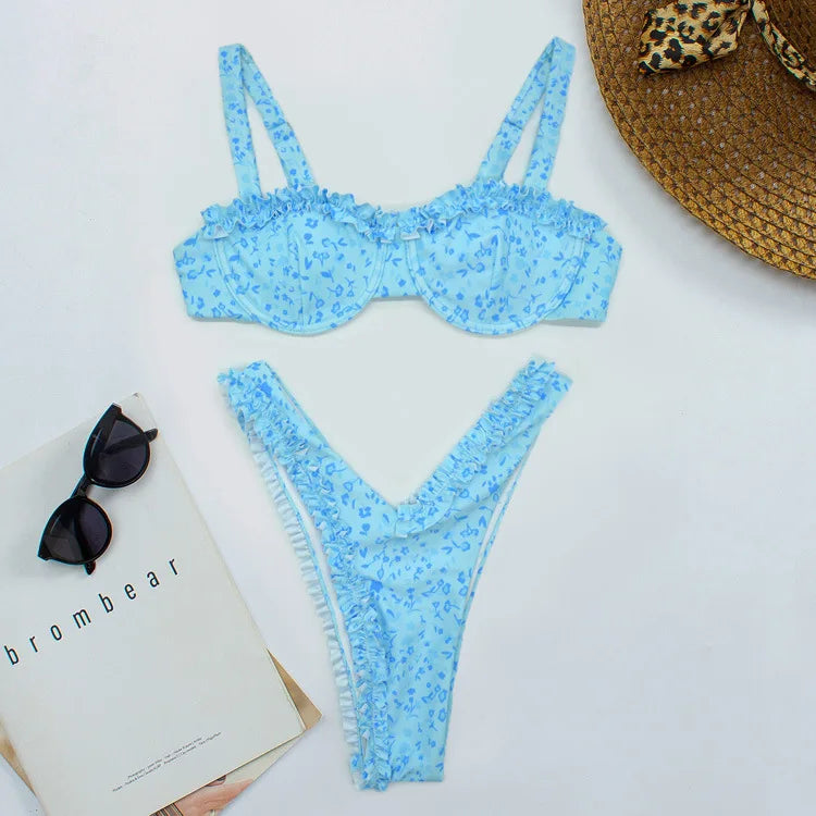 | Bikini with Ruffle Details