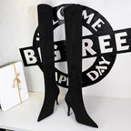 Sexy Slim Over the Knee Suede Winter Boots - Keep Warm