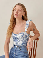 DressBetty - 2024 Elegant Vintage Ruffles Camisole