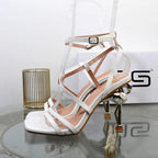 Unique Large Size High-Heeled Outdoor Sandals