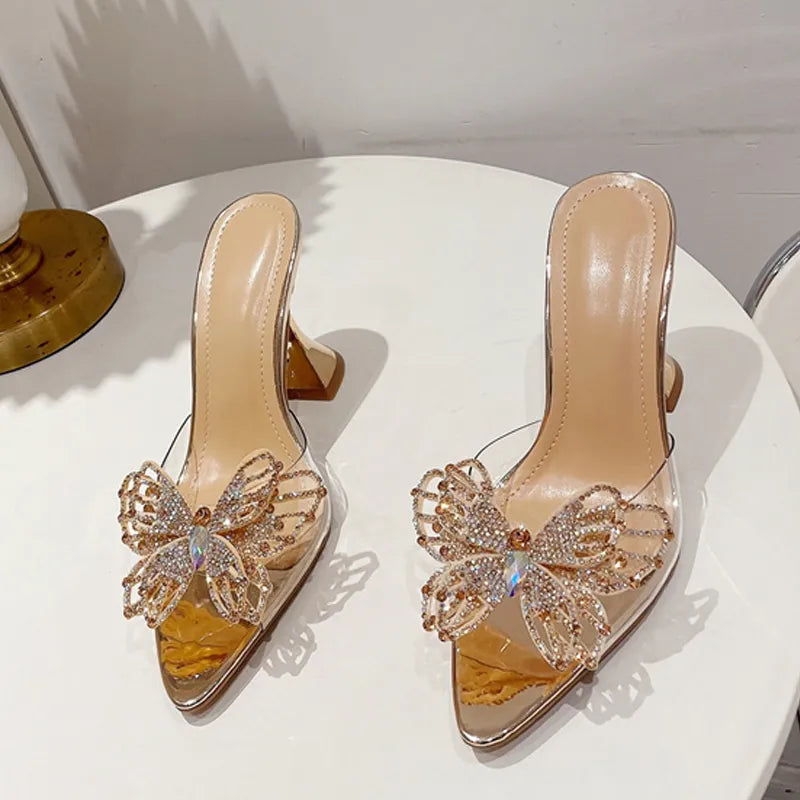 Summer High Heels Slippers for Sexy Street Style Woman