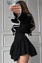 Patchwork Mini Dress