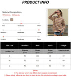 Spring Summer New Women's Retro Striped Polo Collar Oversized Long Sleeve T - Shirt Trendy Casual Loose Basic Top