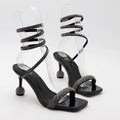 Rhinestone Fairy Open-toe High Heel Rome Sandals for Women