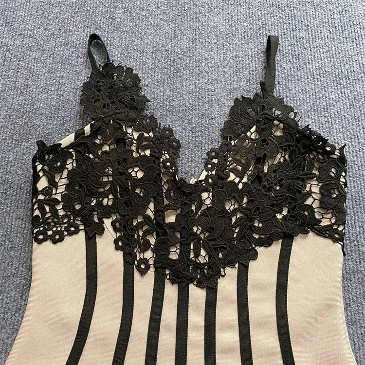Willow Lace Bandage Dress